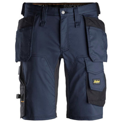 6141 Spodnie Krótkie AllroundWork z workami kieszeniowymi kolor granatowo - czarny