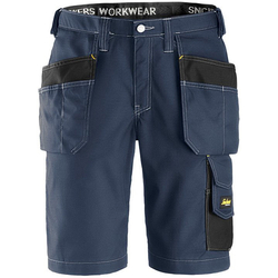 Nawigacja zdjęcie 1 - 3023 Krótkie spodnie Rip-Stop z workami kieszeniowymi (kolor: granatowo-czarny) Snickers Workwear