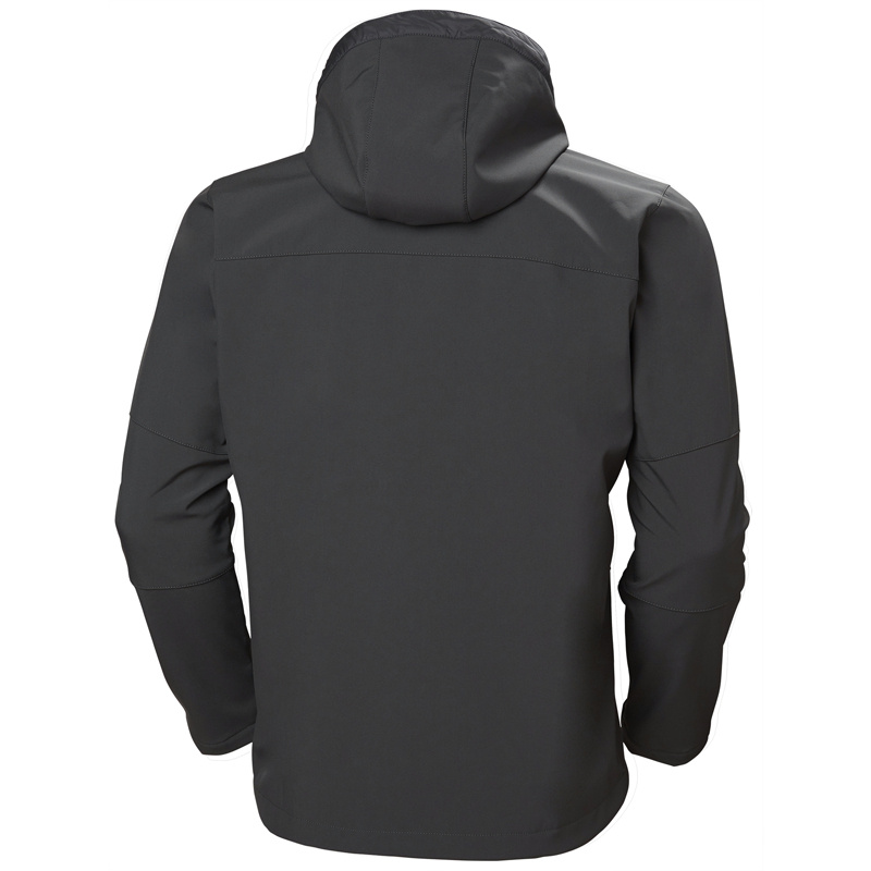 Kurtka Helly Hansen 74230_970 KENSINGTON HOODED SOFTSHELL JACKET kolor szary