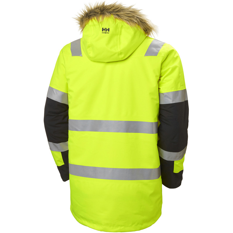 Kurtka zimowa odblaskowa Helly Hansen 71393_369 Parka Alna 2.0 kolor żółty