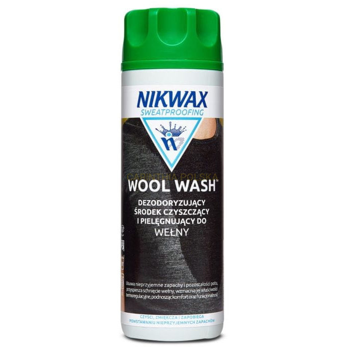 Środek piorący do wełny merino Wool Wash 300ml Nikwax 131 - Sposób użycia
