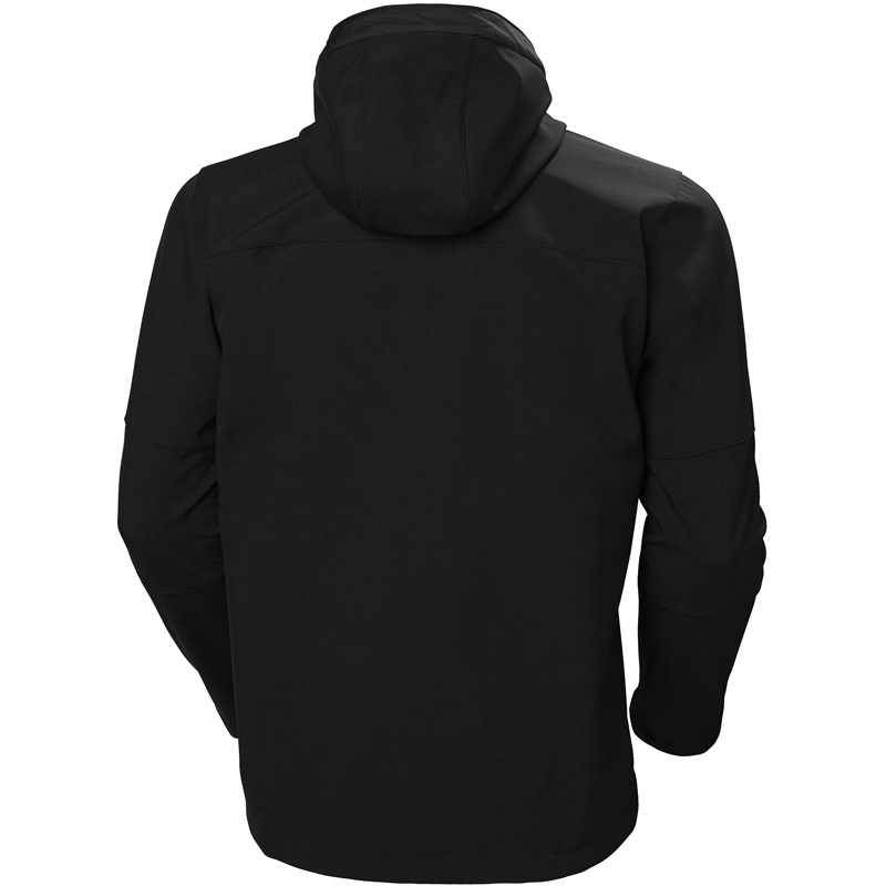 Kurtka Helly Hansen 74230_990 KENSINGTON HOODED SOFTSHELL JACKET kolor czarny