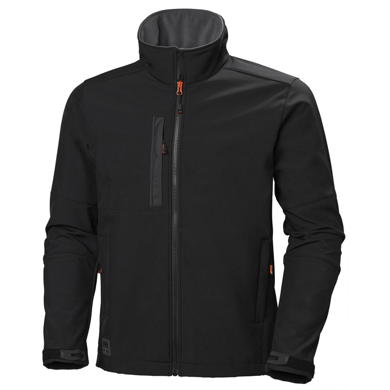 Kurtka Helly Hansen 74231_990 KENSINGTON SOFTSHELL JACKET kolor czarny