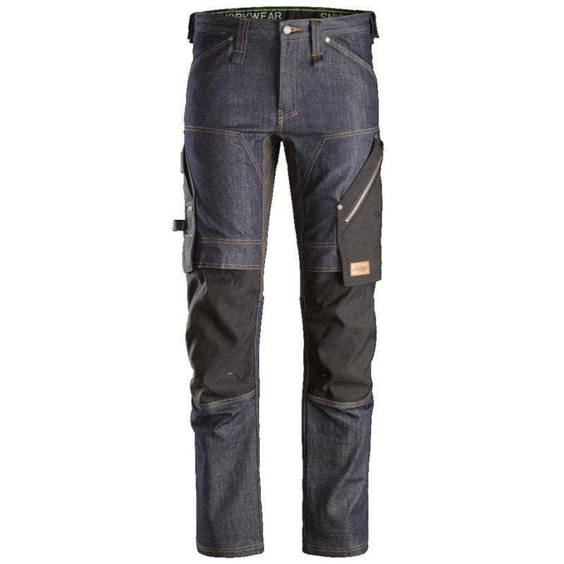 6956 Spodnie Denim FlexiWork+ Snickers Workwear