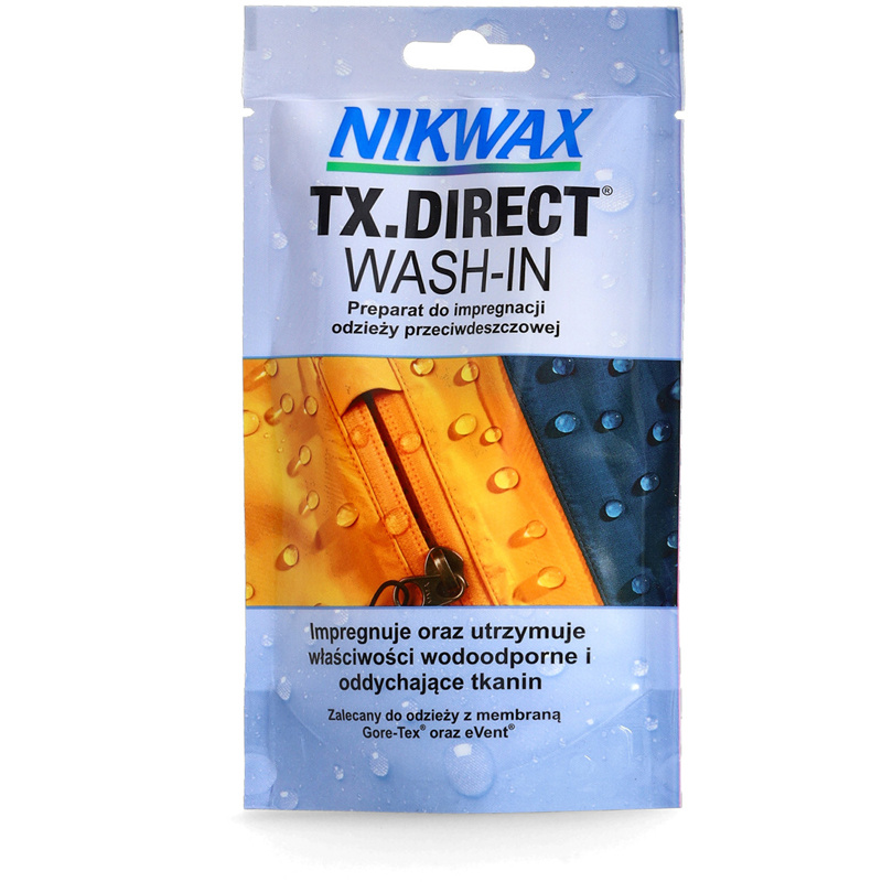 Preparat do impregnacji odzieży przeciwdeszczowej TX.Direct® Wash-In 100ml Nikwax 252P01