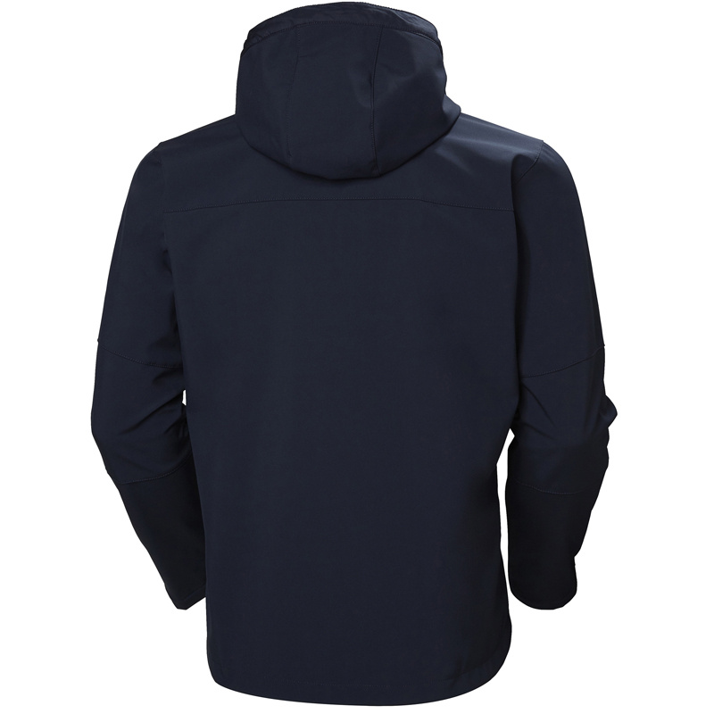 Kurtka Helly Hansen 74230_590 KENSINGTON HOODED SOFTSHELL JACKET kolor granatowy