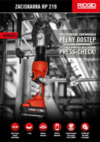 Zaciskarka RP219 Ridgid