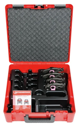 Zdjęcie 1 - Zestaw szczęk zaciskowych Compact ROTHENBERGER Conex Bänninger >B< MaxiPro,1/4"- 3/8" - 1/2" - 5/8"