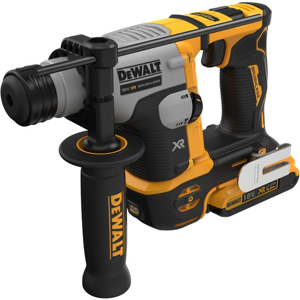 Zdjęcie 2 - Młotowiertarka akumulatorowa DeWalt DCH172D2 SDS-Plus 1.4J 18V XR 2x2Ah