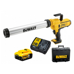 Nawigacja zdjęcie 2 - Pistolet do silikonu akumulatorowy DeWalt DCE580D1 600ml 18V XR 1x2Ah