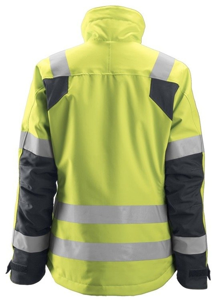 Zdjęcie 2 - 1137 Kurtka Odblaskowa Ocieplana AllroundWork 37.5® - damska Snickers Workwear żółta