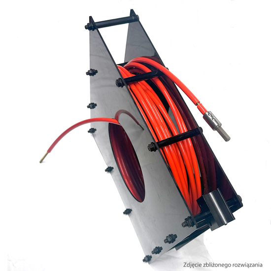 Zdjęcie 3 - cordFLEX® BOX 6-20 - Lekki, Wysokoobrotowy Przepychacz Do Frezowania I Mechanicznego Czyszczenia Kanalizacji .Wyposażony W Elastyczny Wałek o średnicy 6 mm