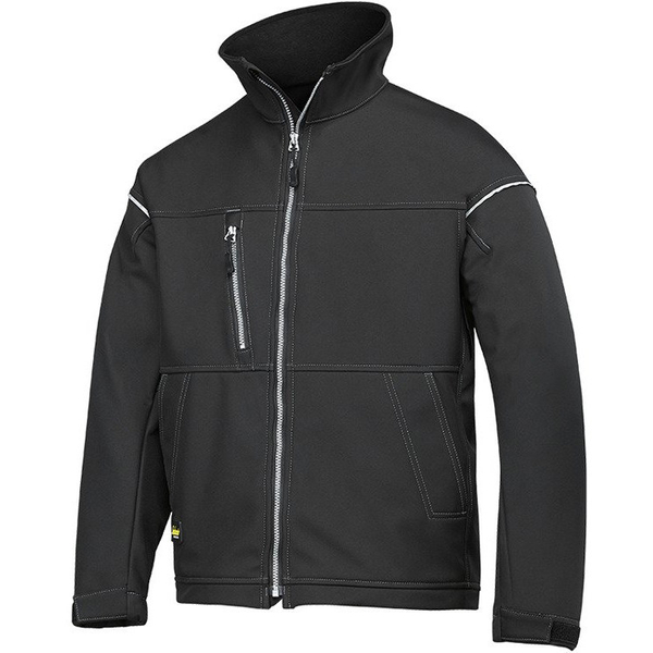 Zdjęcie 1 - Kurtka Soft Shell Profile (kolor: czarny) Snickers Workwear