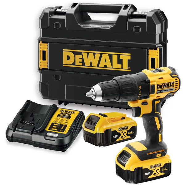 Zdjęcie 1 - Wiertarko-wkrętarka akumulatorowa DeWalt DCD777M2T 65Nm 18V XR 2x4Ah