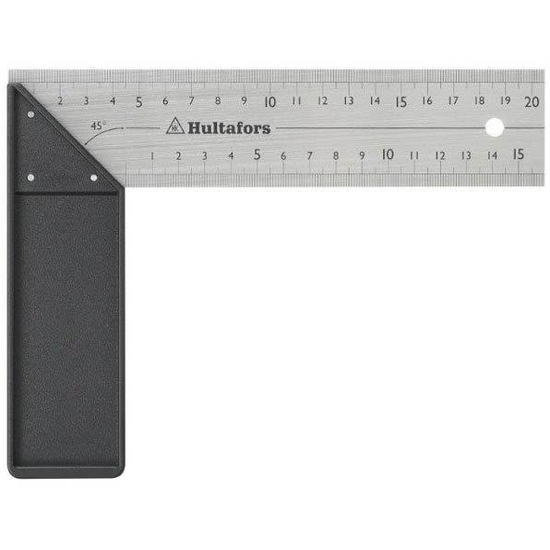 Zdjęcie 1 - Kątownik nierdzewny 310003 20cm Hultafors Opakowanie 5 szt