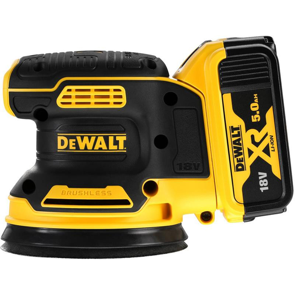 Zdjęcie 4 - Szlifierka mimośrodowa akumulatorowa DeWalt DCW210P2 125mm 18V XR 2x5Ah