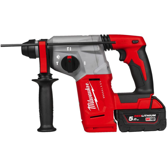 Zdjęcie 1 - Młotowiertarka akumulatorowa Milwaukee M18 BLH-502X SDS-Plus 2.3J 18V 2x5Ah 4933478894