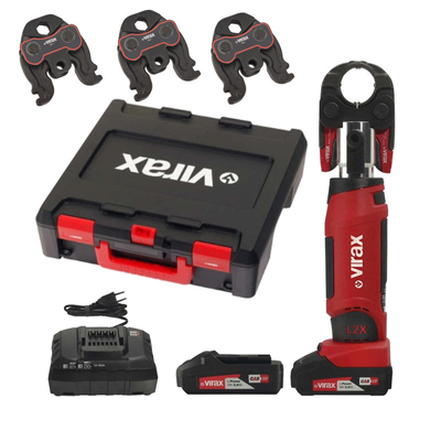 Zaciskarka Virax Viper® L2X Cas System + Zacisk Główny + Szczęki U16/U20/U25