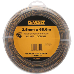 Nawigacja zdjęcie 2 - Żyłka 2.5mm x 68.6m DeWalt DT20652