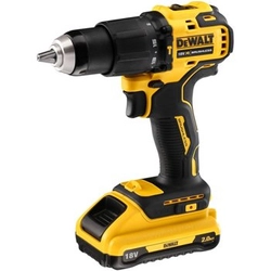 Wiertarko-wkrętarka udarowa akumulatorowa DeWalt DCD709D2T 65Nm 18V XR 2x2Ah