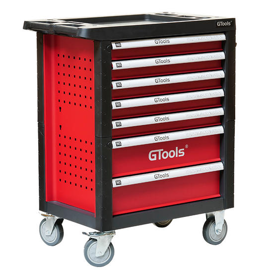 Zdjęcie 5 - GTOOLS GT-139 Wózek narzędziowy + 5 modułów 139 narzędzi