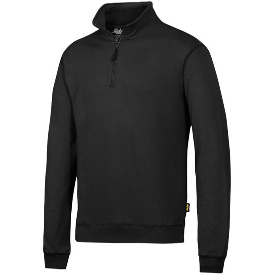Zdjęcie 1 - 2818 Bluza - krótki suwak (kolor: czarny) Snickers Workwear
