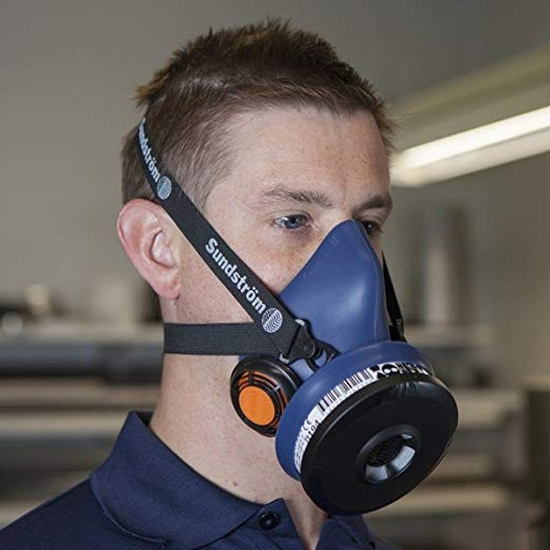 Zdjęcie 3 - Półmaska SR 100 + filtry + pokrywa Sundstrom PANDEMIC FLU KIT H05-5812M