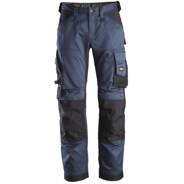 Zdjęcie 1 - 6351 Spodnie stretch AllroundWork+ luźno dopasowane Snickers Workwear granatowe