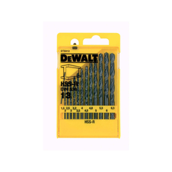 Nawigacja zdjęcie 1 - Zestaw wierteł do metalu 13 szt 1-6,5mm DeWALT DT5912-QZ