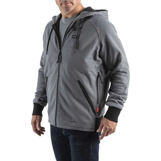 Zdjęcie 2 - M12HHGREY4-0(S) Bluza podgrzewana szara Milwaukee 4932480066