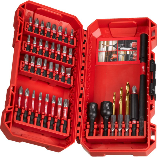 Zdjęcie 1 - Zestaw wierteł, nasadek i bitów SHOCKWAVE™IMPACT DUTY - 40 szt. Milwaukee 4932492004