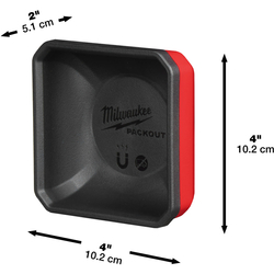 Nawigacja zdjęcie 4 - Pojemnik magnetyczny PACKOUT™ 10x10 cm Milwaukee 4932493380