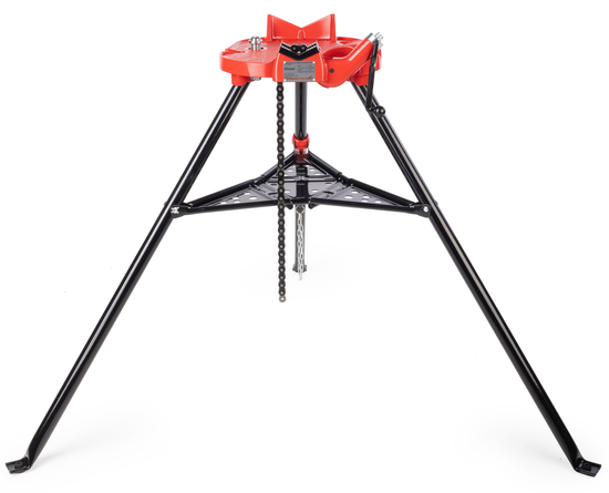 Zdjęcie 3 - Imadło łańcuchowe do rur na trójnogu 1/8-6'' GT6