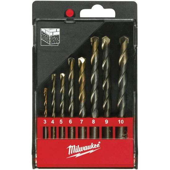 Zdjęcie 1 - /3, 4, 5, 6, 7, 8, 9, 10 mm/ zestaw 8 szt. 4932352334 Milwaukee