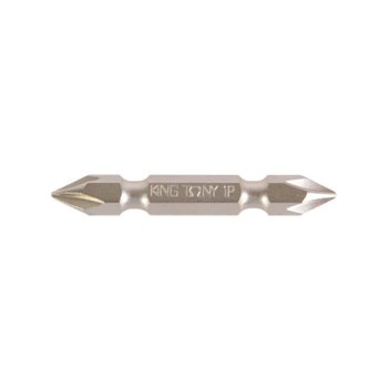 BIT 1/4" DWUSTRONNY DO WKRĘTAREK KRZYŻAK No.2 x 50mm, NIKLOWANY PH2 155002P King Tony