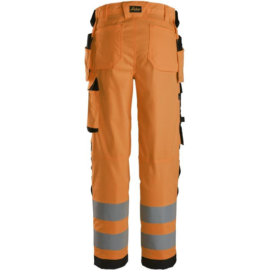 Zdjęcie 2 - Spodnie Odblaskowe z workami kieszeniowymi, EN 20471/2 - damskie Snickers Workwear 67435504
