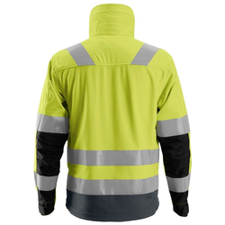 Nawigacja zdjęcie 2 - 1230 Kurtka Odblaskowa Soft Shell AllroundWork (kolor: żółty odblaskowy), EN 20471/3 Snickers Workwear