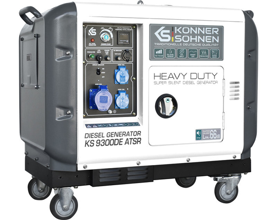 Zdjęcie 3 - Agregat prądotwórczy generator dieslowski Könner & Söhnen  KS 9300DE ATSR