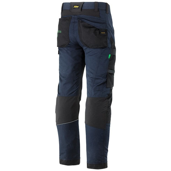 Zdjęcie 2 - 6903 Spodnie FlexiWork+ (kolor granatowy-czarny) Snickers Workwear