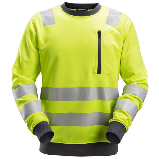 Zdjęcie 1 - 8037 Bluza Odblaskowa AllroundWork, EN 20471/2/3 Snickers Workwear żółta