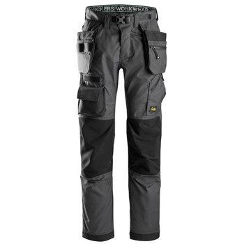 6923 Spodnie Kevlar® FlexiWork+ (kolor stalowo-czarny) Snickers Workwear