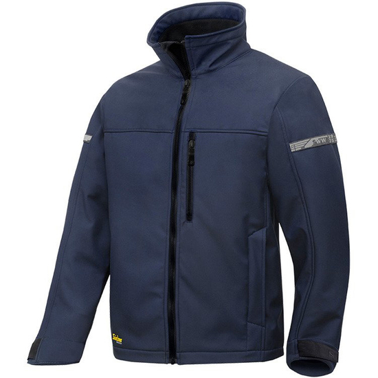 Zdjęcie 1 - 1200 Kurtka Soft Shell AllroundWork kolor granat-czarny Snickers Workwear