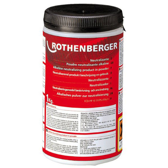 Zdjęcie 1 - Proszek neutralizujący 1kg 61115 ROTHENBERGER