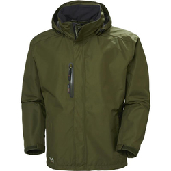 Nawigacja zdjęcie 1 - Kurtka przeciwdeszczowa Helly Hansen 71043_440 Manchester kolor ciemnozielony