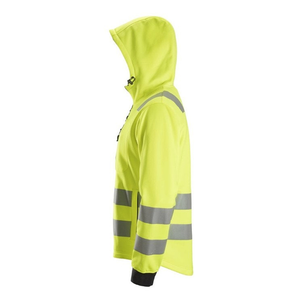 Zdjęcie 3 - 8039  Bluza Odblaskowa AllroundWork z kapturem, EN 20471/2/3 kolor żółty Snickers Workwear