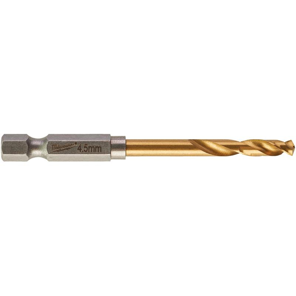 Zdjęcie 1 - Wiertło do metalu SWave HSS-G Tin 4.5mm -10szt. 4932478179 Milwaukee