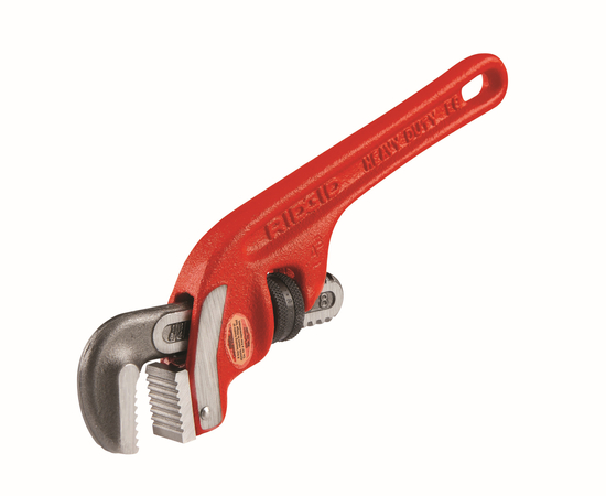 Zdjęcie 1 - Klucz 31055 żaba do rur skośny 1'' długość 8" RIDGID E8