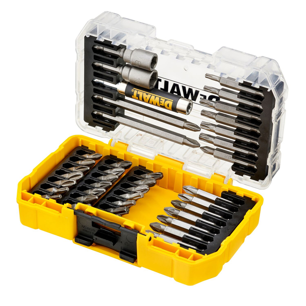 Zdjęcie 2 - Zestaw bitów z adapterem 40 elementów w skrzynce ToughCase DeWALT [DT70702]