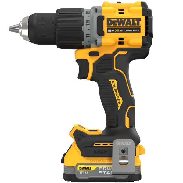 Zdjęcie 3 - Wiertarko-wkrętarka akumulatorowa DeWalt DCD800E2T 90Nm 18V XR Powerstack 2x1.7Ah