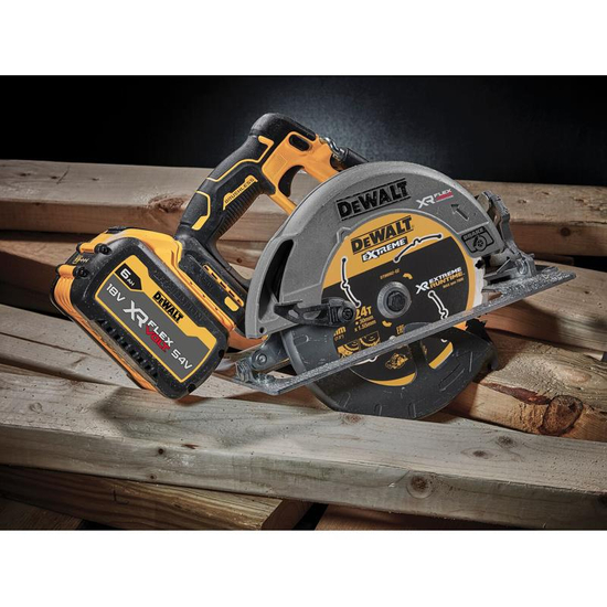 Zdjęcie 5 - Pilarka tarczowa akumulatorowa DeWalt DCS573T1 190mm 18V XR Flexvolt Advantage 1x6Ah